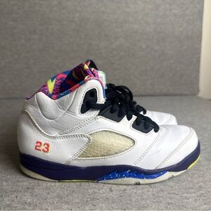 Nike Air Jordan 5 Retro Bel Air Fresh Prince Shoes DB3026-100 Shoes Size 3Y